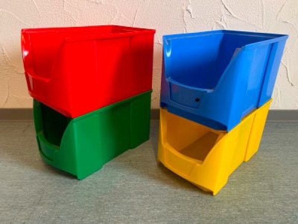 Sichtlagerkästen, Stapelkiste,  Kleinmenge nur Selbstabholung